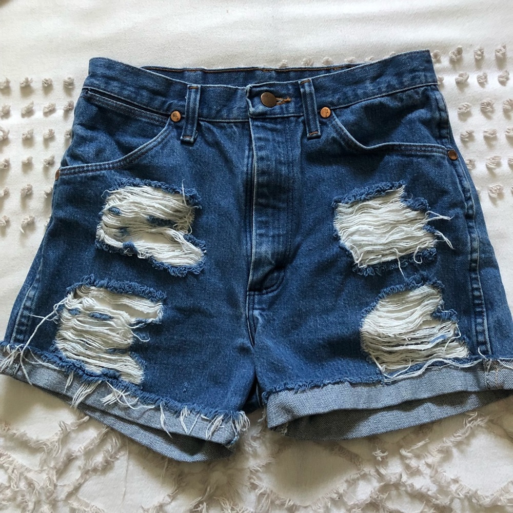 Vintage Wrangler shorts from UO